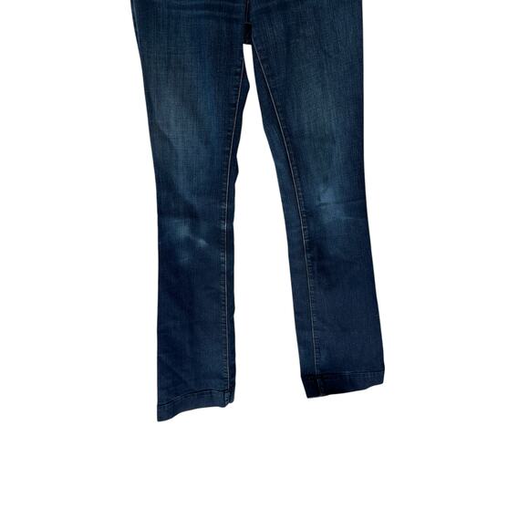 J Brand Dark Wash Slim Fit Mid Rise Hutton Boot Leg Jean Size 27 Style 819C012 - Picture 3 of 11